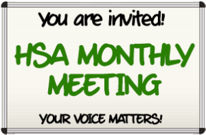 HSA Meeting Announcement