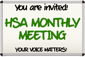 HSA Monthly Meeting