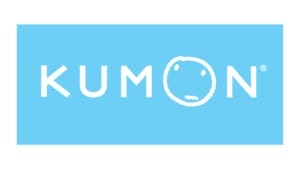 Kumon Logo White on Blue